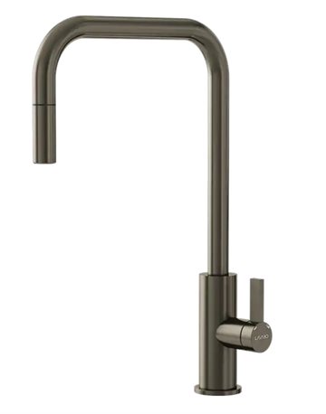 Lavabo Alkymist 588 RS køkkenarmatur med U-tud og udtræk i PVD Dark Bronze