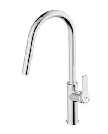Gustavsberg Epic Køkkenarmatur med udtrækbar c-tud - krom
