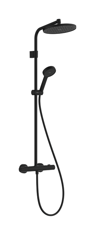 hansgrohe Activera S Showerpipe 240 1jet, mat sort