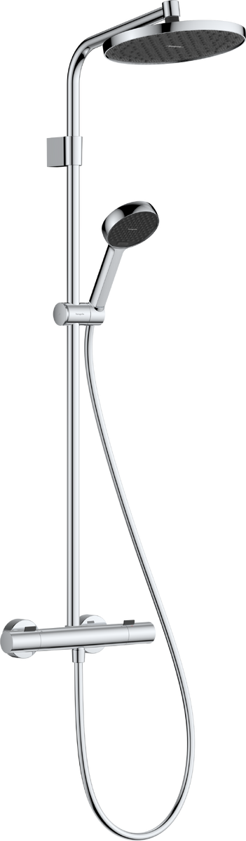 hansgrohe Activera S Showerpipe 240 1jet EcoSmart+, krom
