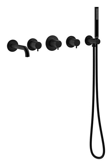 Damixa Silhouet BS 2 kararmatur til indbygning i matsort 