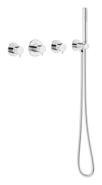 Damixa Silhouet BS 1 kararmatur til indbygning i krom 