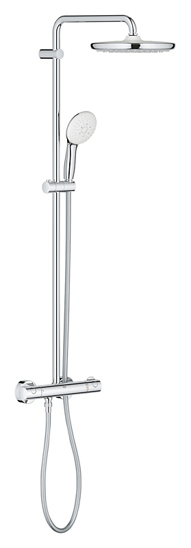 Grohe GROHE Sianne 250 brusesystem med termostat i krom