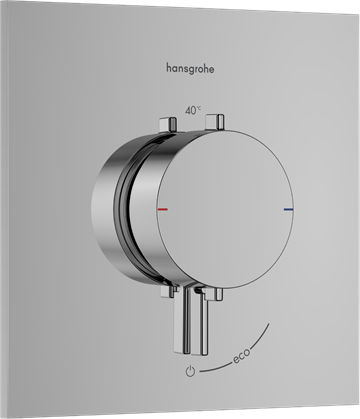 hansgrohe ShowerSelect Comfort E Termostatarmatur, 1 udtag, krom