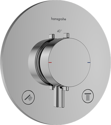 hansgrohe Ecostat S Termostatarmatur til indbygning - krom