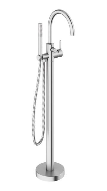 Damixa SILHOUET Fritstående kararmatur i Steel pvd