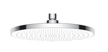 Alterna Image Hovedbruser Ø230 1-Jet Rain, i krom med hvid bund