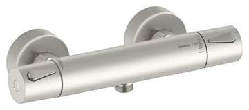 Damixa Silhouet brusearmatur med termostat, Steel PVD