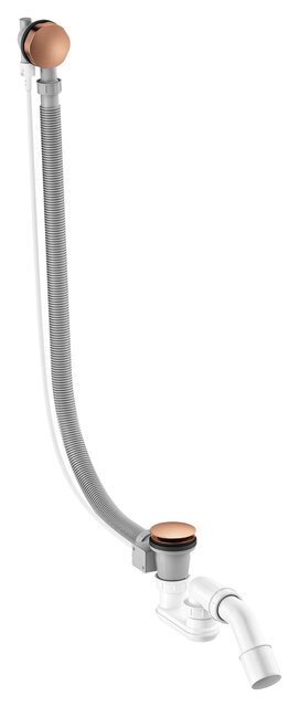 Damixa Silhouet afløb til badekar, børstet kobber