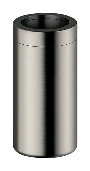 Damixa Zen tandkrus med holder i børstet grafitgrå PVD