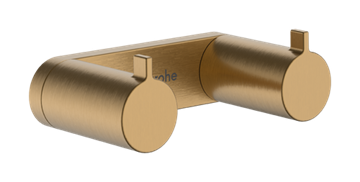 hansgrohe AddStoris S dobbelt Krog i Børstet bronze PVD