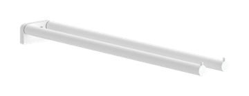 hansgrohe AddStoris S dobbelt Håndklædeholder i mat hvid