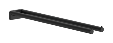hansgrohe AddStoris S dobbelt Håndklædeholder i mat sort