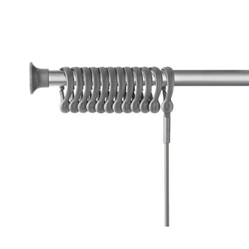 Erica 2000 Super-expander forhængsstang 70-170 cm - krom (montering mellem to vægge)