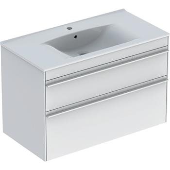 Ifø Sense baderumsmøbel - 90 cm komplet med møbel og håndvask