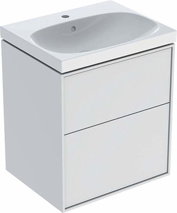 Ifö Sense Art møbelpakke 60 cm med 2 skuffer - Hvid / lakeret mat