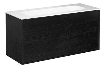 Gustavsberg Artic møbelpakke 120 Black Ash Wd w WB White