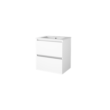 Sanibell Basicline møbelpakke 60x46cm, Hvid højglans
