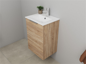 Sanibell Online badeværelsesmøbel 46 cm, bardolino eg