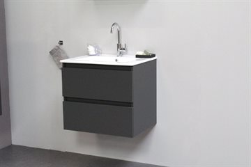 Sanibell Online badeværelsesmøbel 60x46 cm, mat antracit (grå)