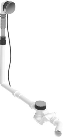 Duravit Af-og overløbssæt Quadroval #792212