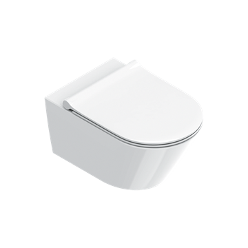 CATALANO Zero Rimless hængeskål antibakteriel glasur