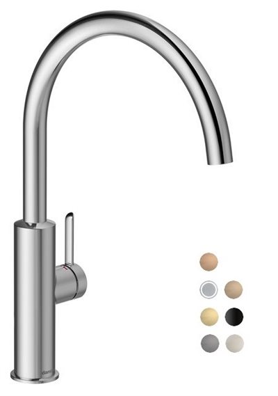 Damixa Iris slim køkkenvandhane - vælg farve