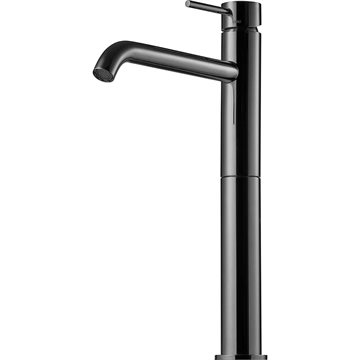 Tapwell EVM082 håndvaskarmatur høj model i Black Chrome