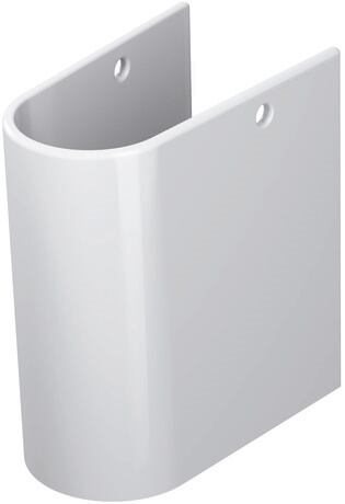 Duravit Starck 3 Halvsøjle 170 x 315 mm vægmonteret, hvid