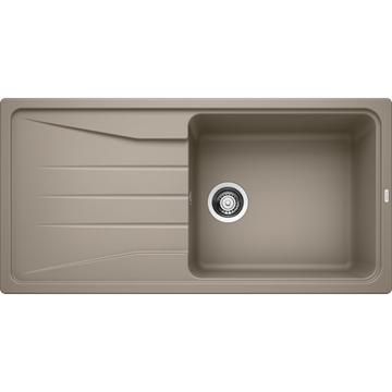 BLANCO SONA XL 6 S UX køkkenvask 100x50, trøffel, Vendbar