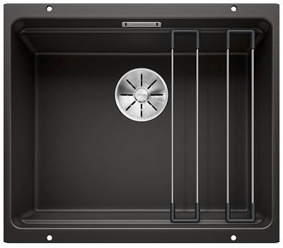 Blanco Etagon 500-U UXI Køkkenvask 53x46 cm, SILGRANIT Sort
