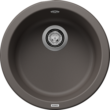 Blanco Rondo Silgranit Ø 45 cm - I vulkangrå