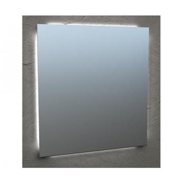 Back-Light spejl Spejl med LED lys monteret på bagsiden- B: 60cm x H: 65cm, IP44, 3000 kelvin