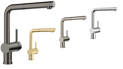 Blanco Linus-S køkkenbatteri med udtræksbruser - Vælg farve