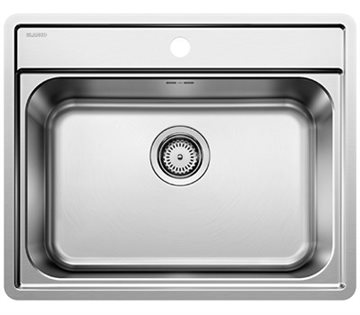 Blanco Lemis 6-F Køkkenvask 61,5x50 cm i rustfrit stål