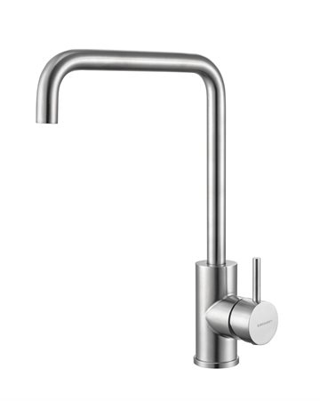 NOBA CK03 køkkenarmatur i Børstet rustfrit stål
