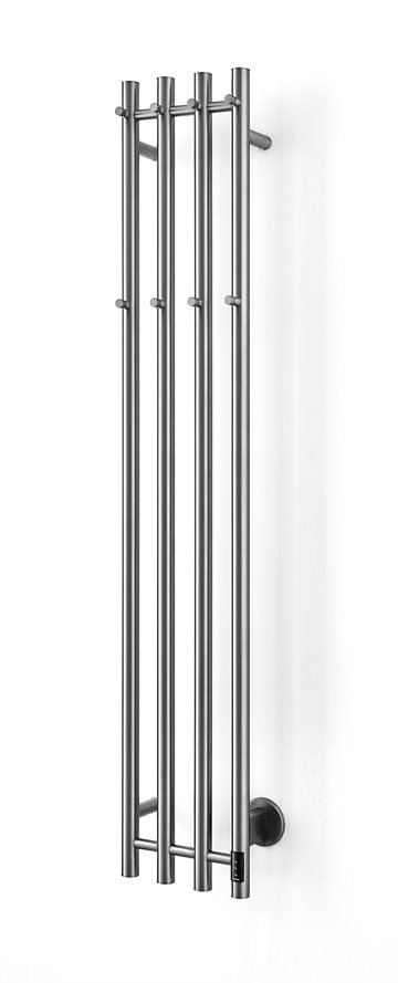 Cassøe Catania el-håndklædetørrer 1420 x 260 mm, Gunmetal