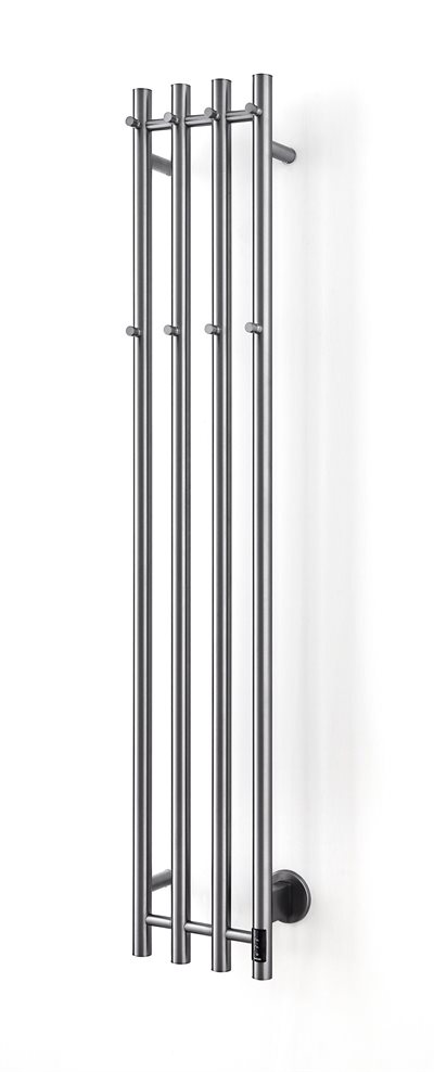 Cassøe Catania el-håndklædetørrer 1420 x 260 mm, Gunmetal