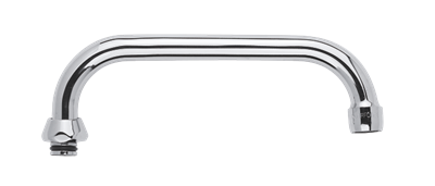 Damixa Svingtud 180mm i krom 