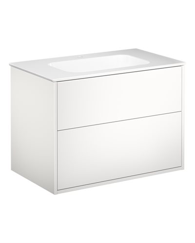 Gustavsberg Artic møbelpakke 80 cm inkl. vask - hvid