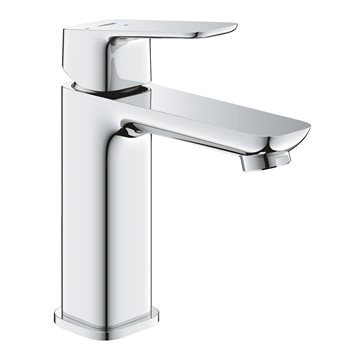 Grohe Cubeo Håndvaskarmatur m/push open bundventil, krom
