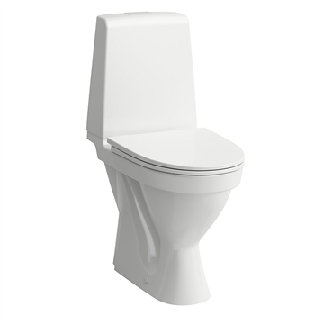Laufen Kompas N toilet S-lås, høj siddehøjde 46 cm, rimless
