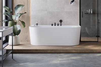 Cersanit CREA Back-to-Wall badekar 170×80 cm 