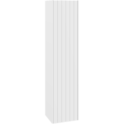 Dansani You Vintage højskab med rillefront låge - med riller, højrehængslet - fås i flere overflader