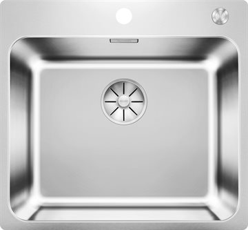 BLANCO SOLIS 500-IF/A MXI køkkenvask 540 x 500cm, Rustfrit stål t/nedfældning og planlimning