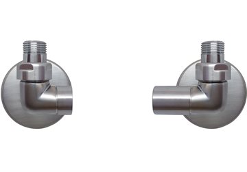 Kriss Corner Manuel 1/2" ventilsæt i Børstet