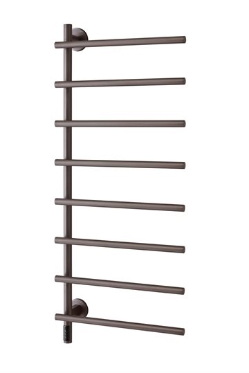 Cassøe Lazio el-håndklædetørrer 1200 x 500 mm, Mat bronze