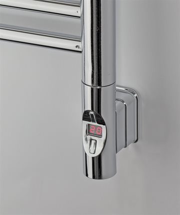 Kriss Nuvo elvarmeelement med rund profil & boostfunktion 600 watt Krom