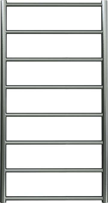 Kriss Polaris håndklæderadiator 1122x603mm børstet rustfrit stål