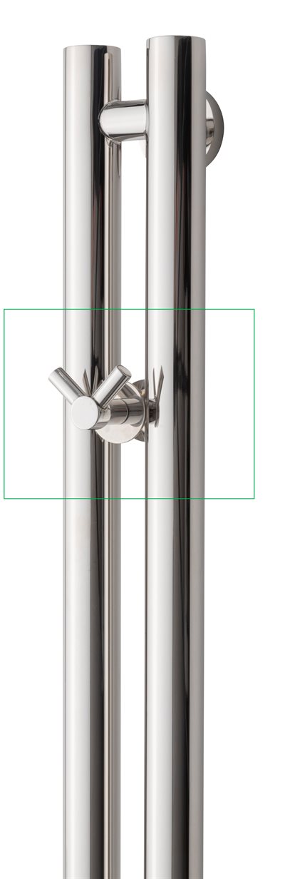 TVS Plus 2 krog  (1 stk.) i steel